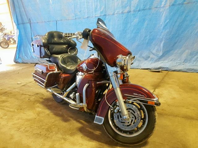1HD1FCW122Y608030 - 2002 HARLEY-DAVIDSON FLHTCUI BURGUNDY photo 1