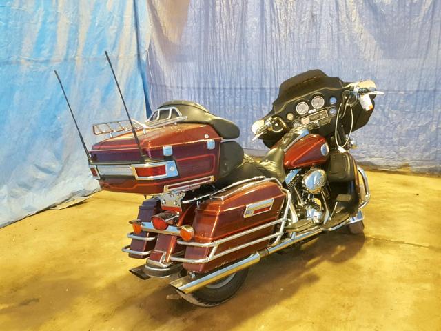 1HD1FCW122Y608030 - 2002 HARLEY-DAVIDSON FLHTCUI BURGUNDY photo 4