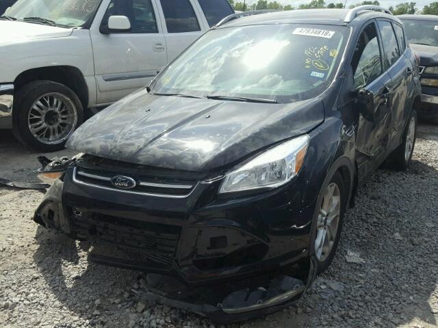 1FMCU0J97GUA70155 - 2016 FORD ESCAPE TIT BLACK photo 2