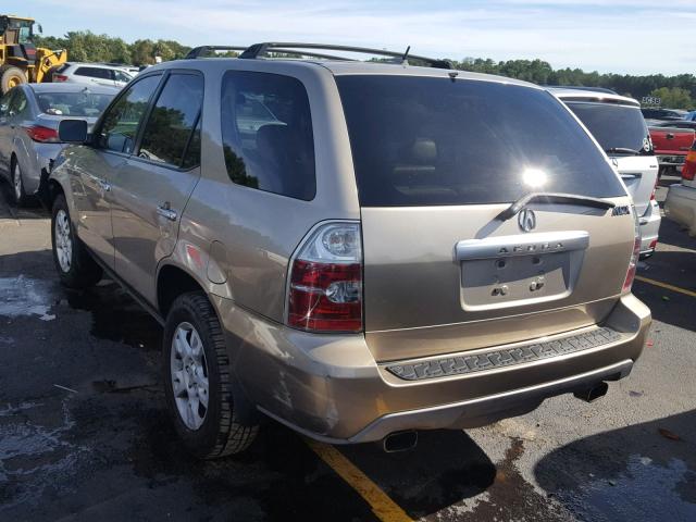 2HNYD18945H551691 - 2005 ACURA MDX TOURIN TAN photo 3