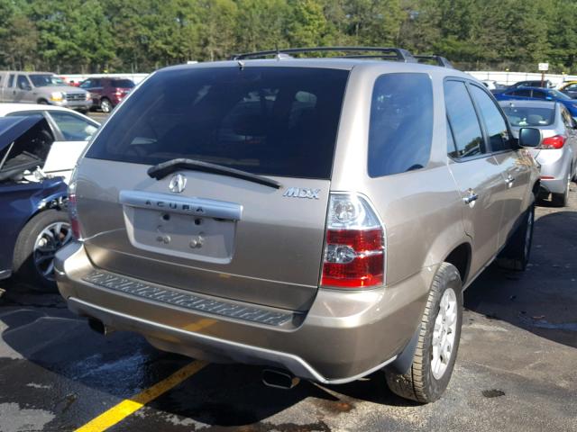 2HNYD18945H551691 - 2005 ACURA MDX TOURIN TAN photo 4