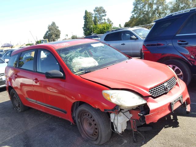 2T1KR32E53C124350 - 2003 TOYOTA COROLLA MA RED photo 1