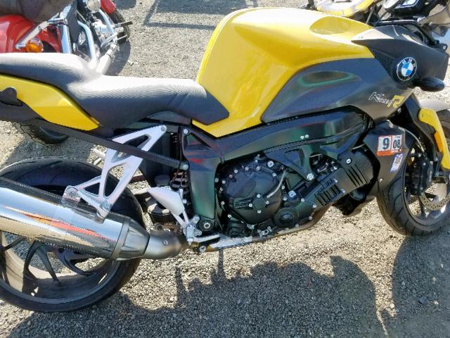 WB10594027ZN56331 - 2007 BMW K1200 R YELLOW photo 9