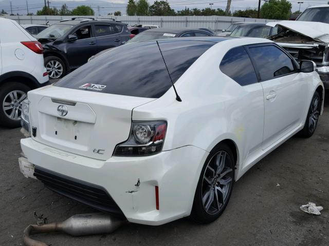 JTKJF5C70FJ012167 - 2015 TOYOTA SCION TC 白色 照片 4