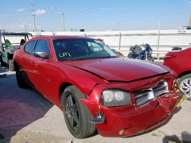 2B3KA33G78H311160 - 2008 DODGE CHARGER SX MAROON photo 1