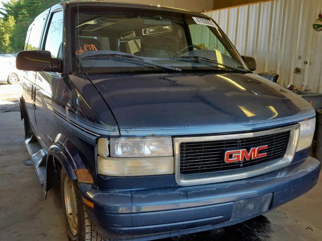 1GDDM19WXYB521743 - 2000 GMC SAFARI XT BLUE photo 9