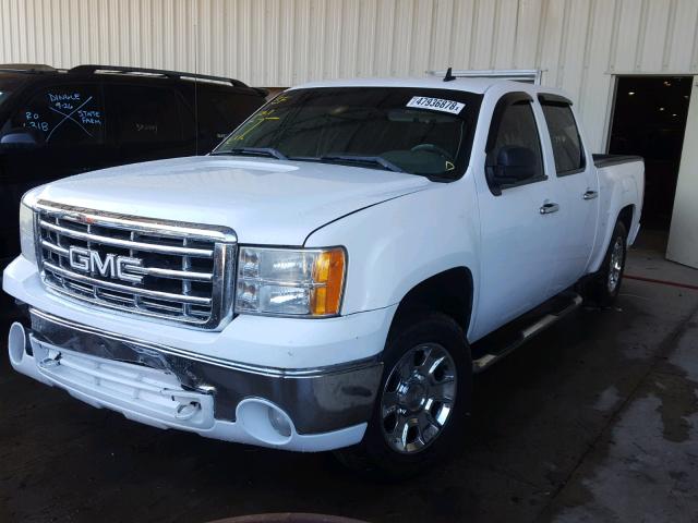 3GTEC13C07G524666 - 2007 GMC NEW SIERRA WHITE photo 2