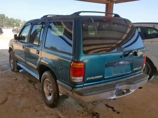 1FMZU32E2WUA80890 - 1998 FORD EXPLORER GREEN photo 3