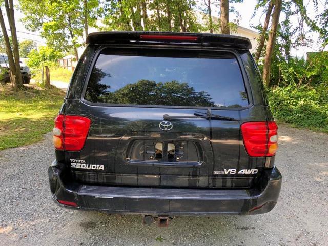 5TDBT48AX3S170114 - 2003 TOYOTA SEQUOIA LI BLACK photo 5