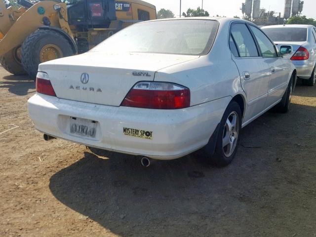 19UUA56673A011827 - 2003 ACURA 3.2TL WHITE photo 4