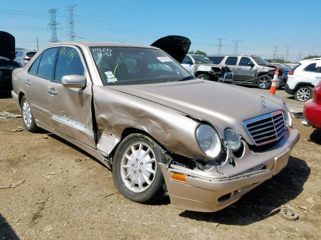 WDBJF82JX2X066250 - 2002 MERCEDES-BENZ E 320 4MAT TAN photo 1