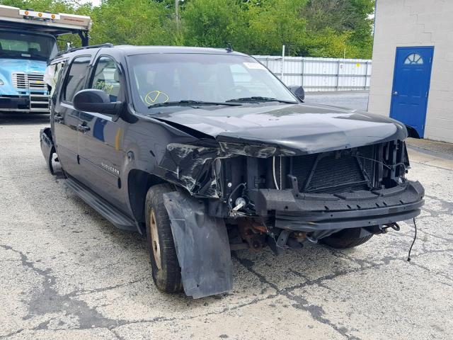 1GNSKJE77ER133878 - 2014 CHEVROLET SUBURBAN K BLACK photo 1