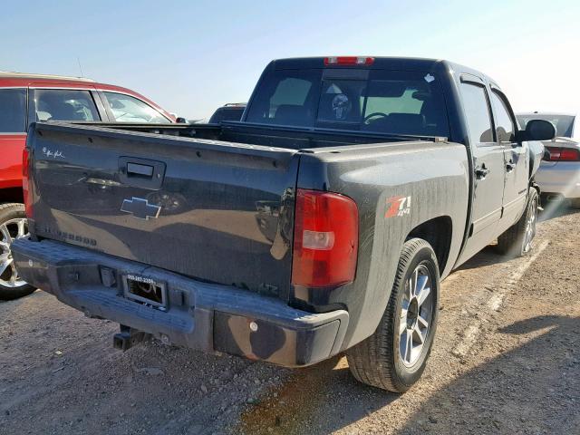 3GCPKTE70DG204556 - 2013 CHEVROLET SILVERADO BLACK photo 4