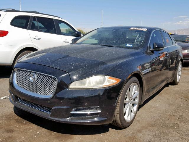 SAJWA1CBXBLV09932 - 2011 JAGUAR XJ BASE BLACK photo 2