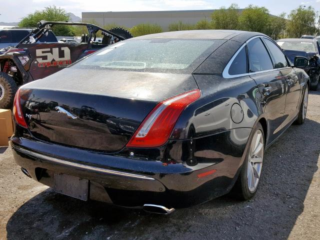 SAJWA1CBXBLV09932 - 2011 JAGUAR XJ BASE BLACK photo 4