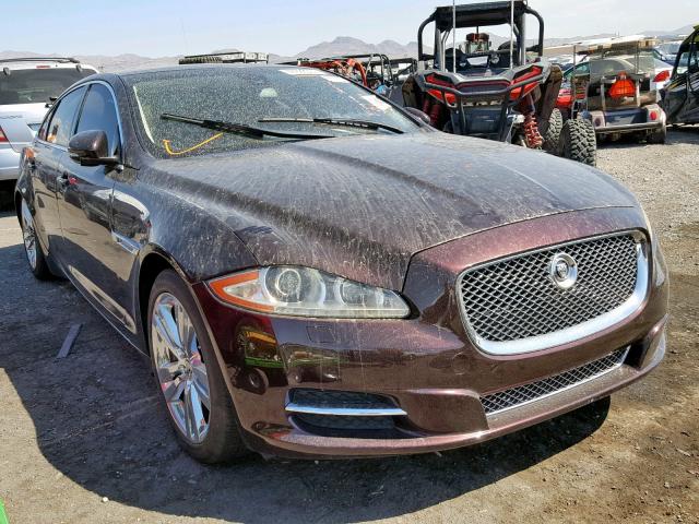 SAJWA2GB9BLV06536 - 2011 JAGUAR XJL BURGUNDY photo 1