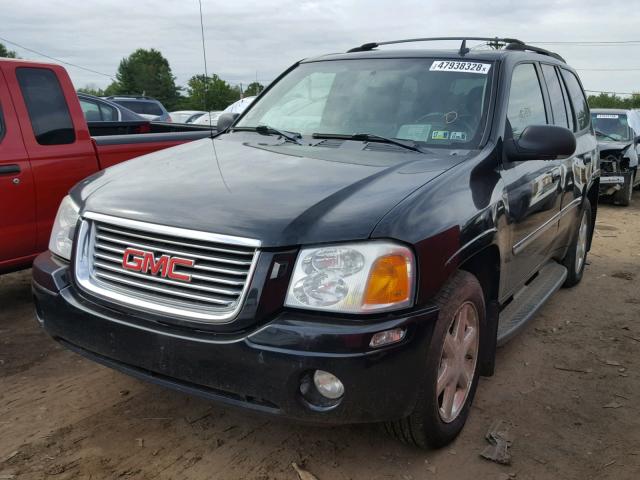 1GKDT13S082120221 - 2008 GMC ENVOY BLACK photo 2