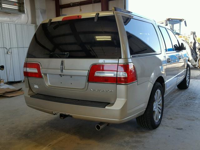 5LMFL285X8LJ12644 - 2008 LINCOLN NAVIGATOR Qızıl foto 4