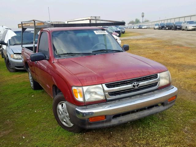 4TANL42N9WZ079018 - 1998 TOYOTA TACOMA RED photo 1