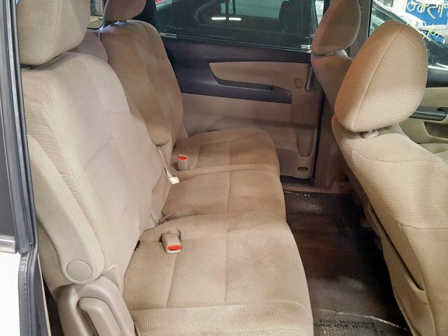 5FNRL5H48BB073799 - 2011 HONDA ODYSSEY EX WHITE photo 6