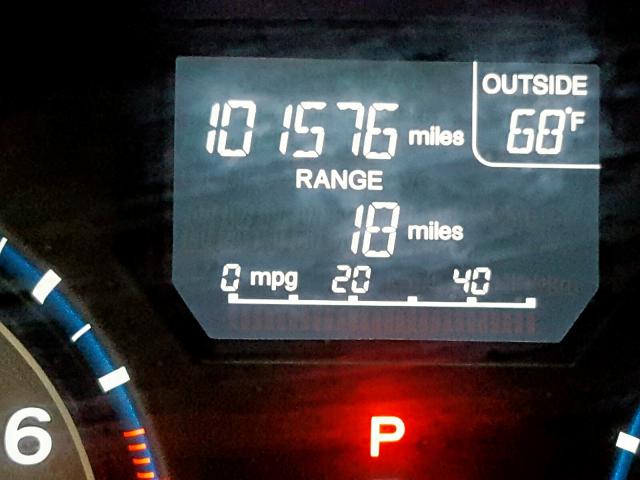 5FNRL5H48BB073799 - 2011 HONDA ODYSSEY EX WHITE photo 8