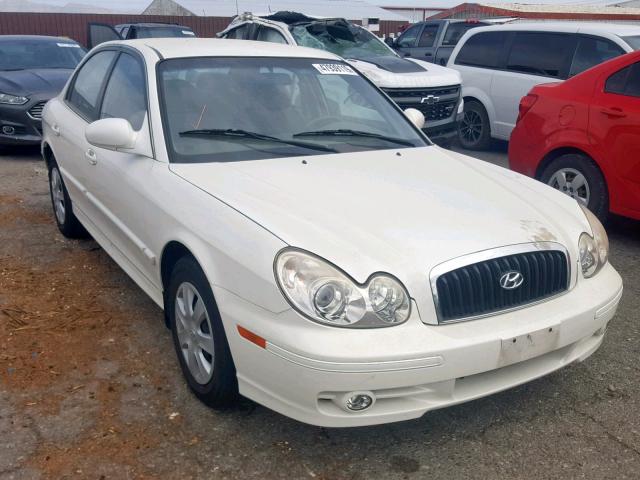 KMHWF25SX5A163928 - 2005 HYUNDAI SONATA GL WHITE photo 1