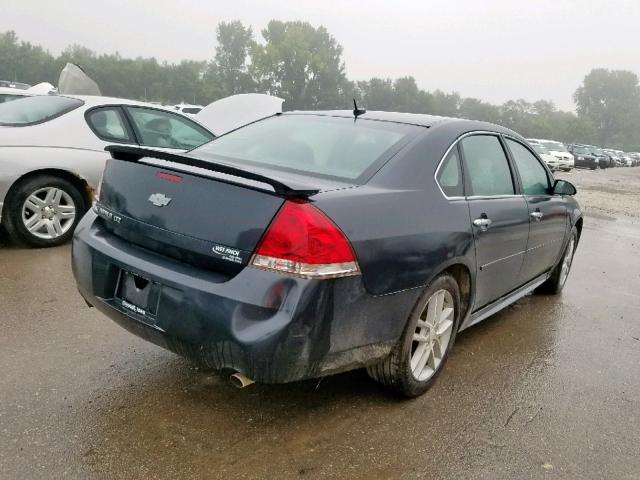 2G1WC5E35D1158158 - 2013 CHEVROLET IMPALA LTZ GRAY photo 4