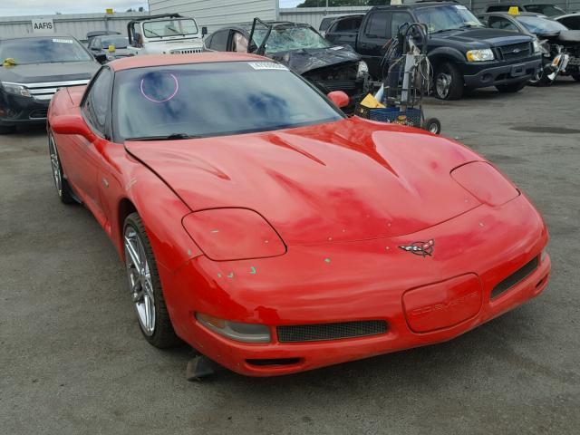 1G1YY12S025119844 - 2002 CHEVROLET CORVETTE Z RED photo 1