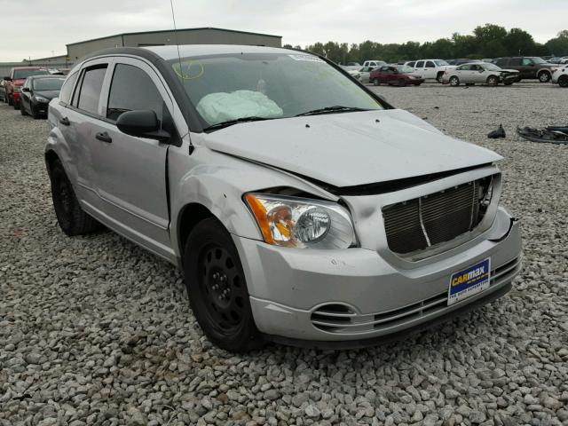 1B3HB48BX7D188007 - 2007 DODGE CALIBER SX SILVER photo 1