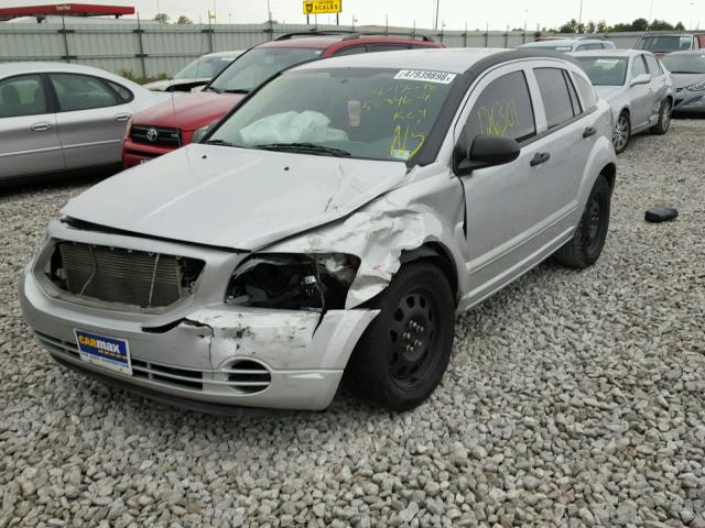 1B3HB48BX7D188007 - 2007 DODGE CALIBER SX SILVER photo 2