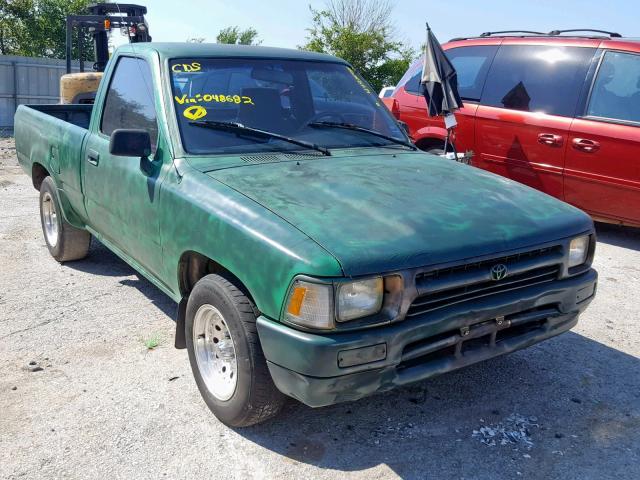 4TARN81A4PZ048682 - 1993 TOYOTA PICKUP 1/2 GREEN photo 1