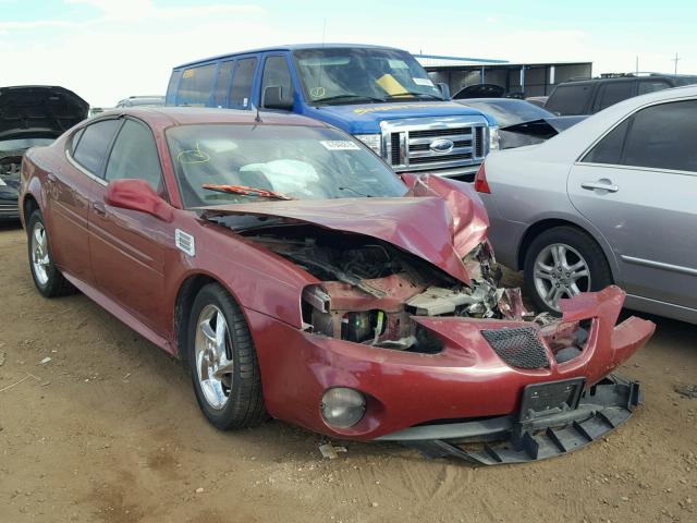 2G2WR524641137259 - 2004 PONTIAC GRAND PRIX წითელი ფოტო 1
