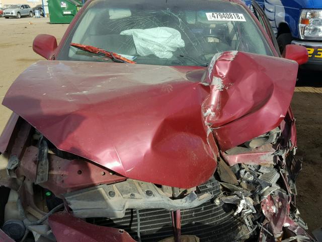 2G2WR524641137259 - 2004 PONTIAC GRAND PRIX წითელი ფოტო 7