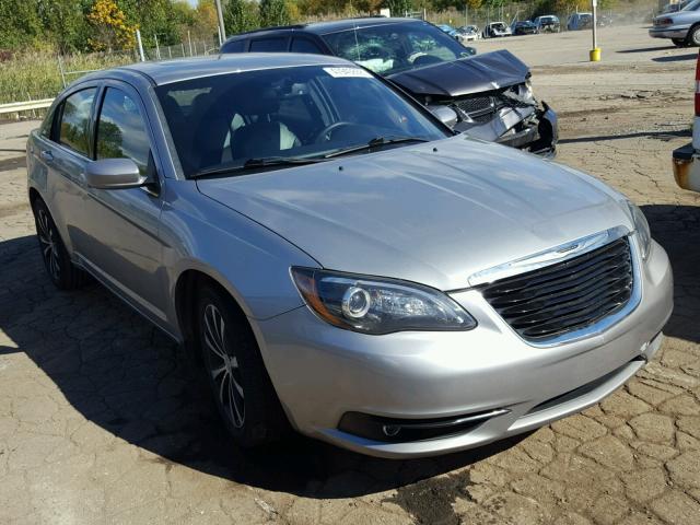 1C3CCBCGXDN579066 - 2013 CHRYSLER 200 LIMITE SILVER photo 1