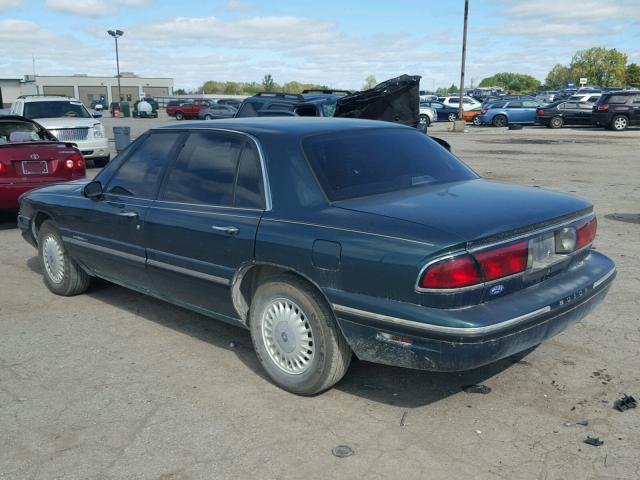 1G4HP52K8VH503905 - 1997 BUICK LESABRE CU GREEN photo 3