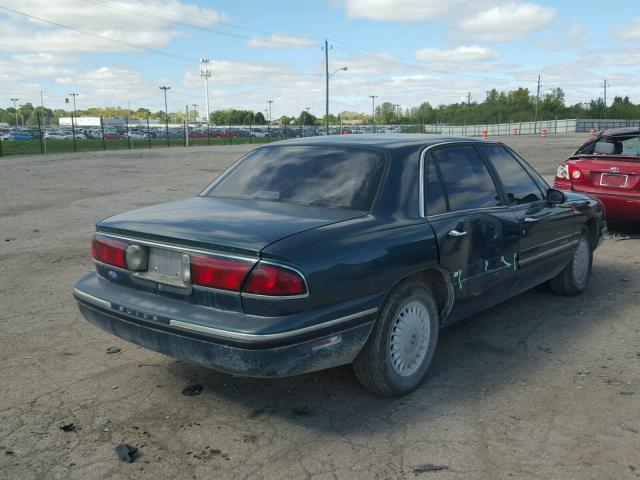 1G4HP52K8VH503905 - 1997 BUICK LESABRE CU GREEN photo 4