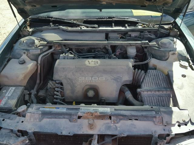 1G4HP52K8VH503905 - 1997 BUICK LESABRE CU GREEN photo 7