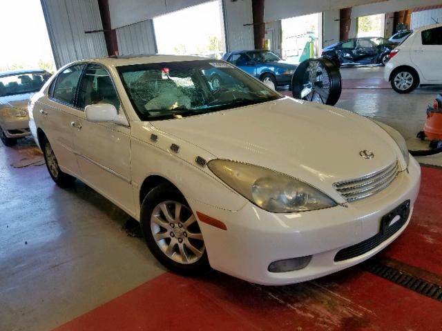 JTHBF30GX30149430 - 2003 LEXUS ES 300 WHITE photo 1