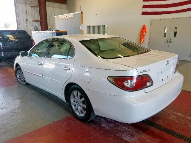 JTHBF30GX30149430 - 2003 LEXUS ES 300 WHITE photo 3