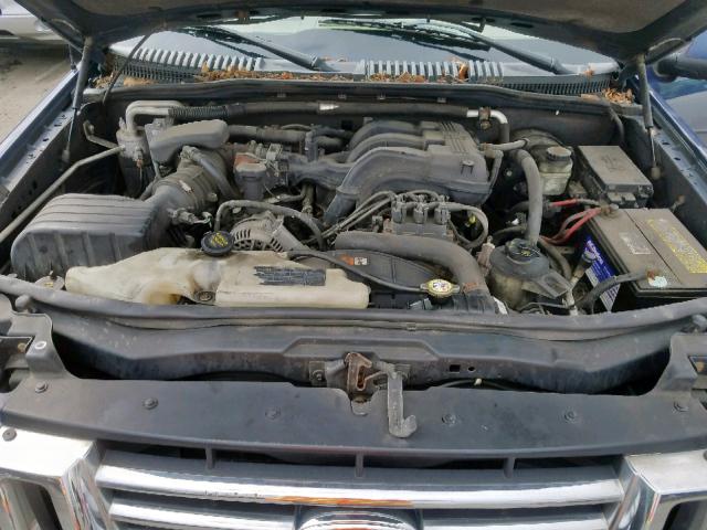 1FMEU74E76UA42798 - 2006 FORD EXPLORER E BLUE photo 7