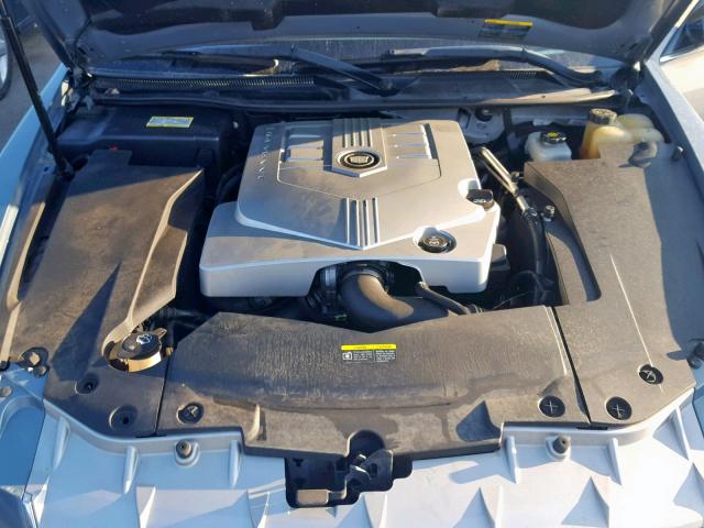 1G6DW677370178780 - 2007 CADILLAC STS BLUE photo 7