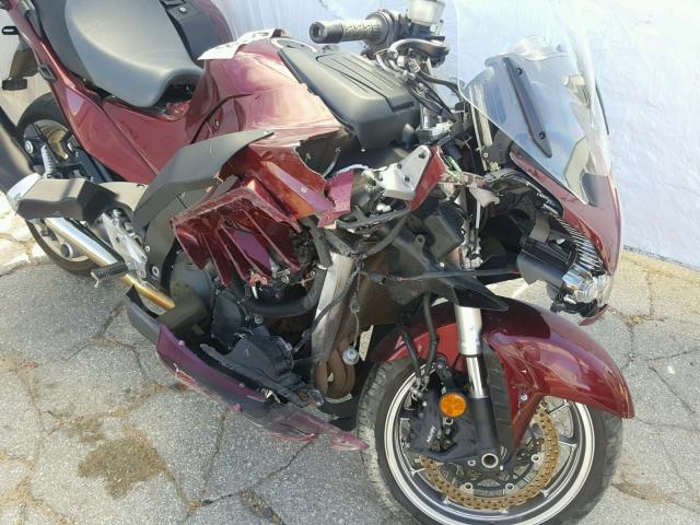 JKBZGNB129A010404 - 2009 KAWASAKI ZG1400 B MAROON photo 9