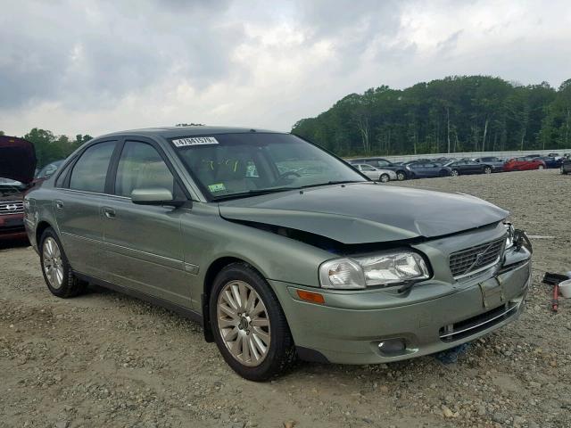 YV1TS592261441960 - 2006 VOLVO S80 2.5T GREEN photo 1