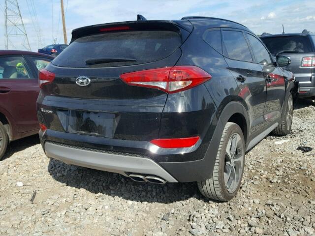 KM8J33A22JU719317 - 2018 HYUNDAI TUCSON LIM BLACK photo 4