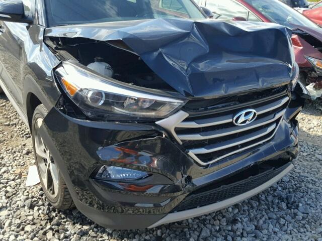 KM8J33A22JU719317 - 2018 HYUNDAI TUCSON LIM BLACK photo 9