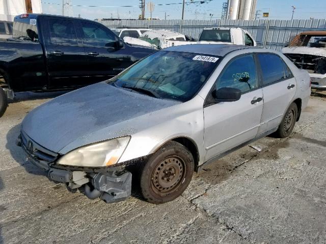 JHMCM56197C006983 - 2007 HONDA ACCORD VAL SILVER photo 2