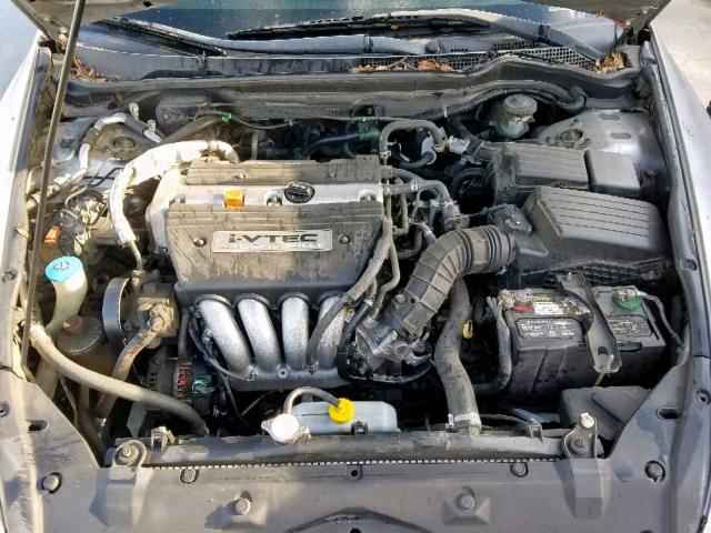 JHMCM56197C006983 - 2007 HONDA ACCORD VAL SILVER photo 7