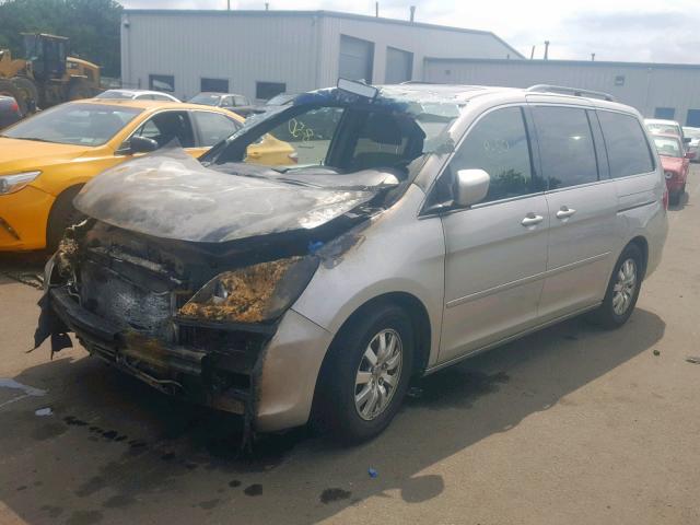 5FNRL38698B413833 - 2008 HONDA ODYSSEY EX BEIGE photo 2