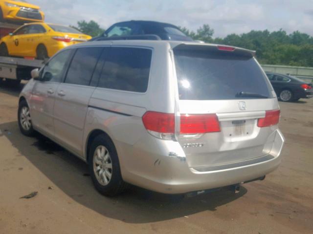 5FNRL38698B413833 - 2008 HONDA ODYSSEY EX BEIGE photo 3