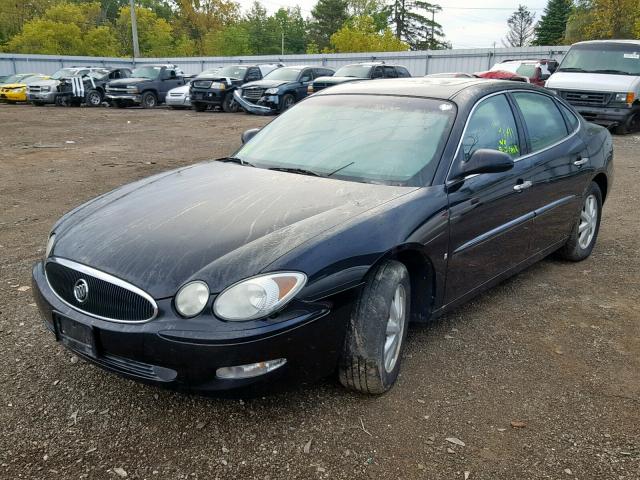 2G4WD582661253463 - 2006 BUICK LACROSSE C BLACK photo 2